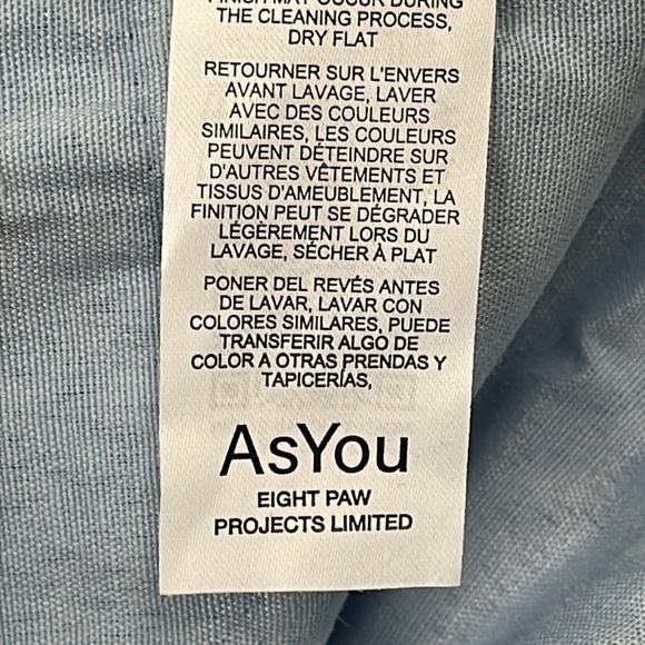 As You Rigid Denim High Rise Straight Leg Mom Jeans Crystal Star Cut Out Sz 28 - Picture 11 of 11